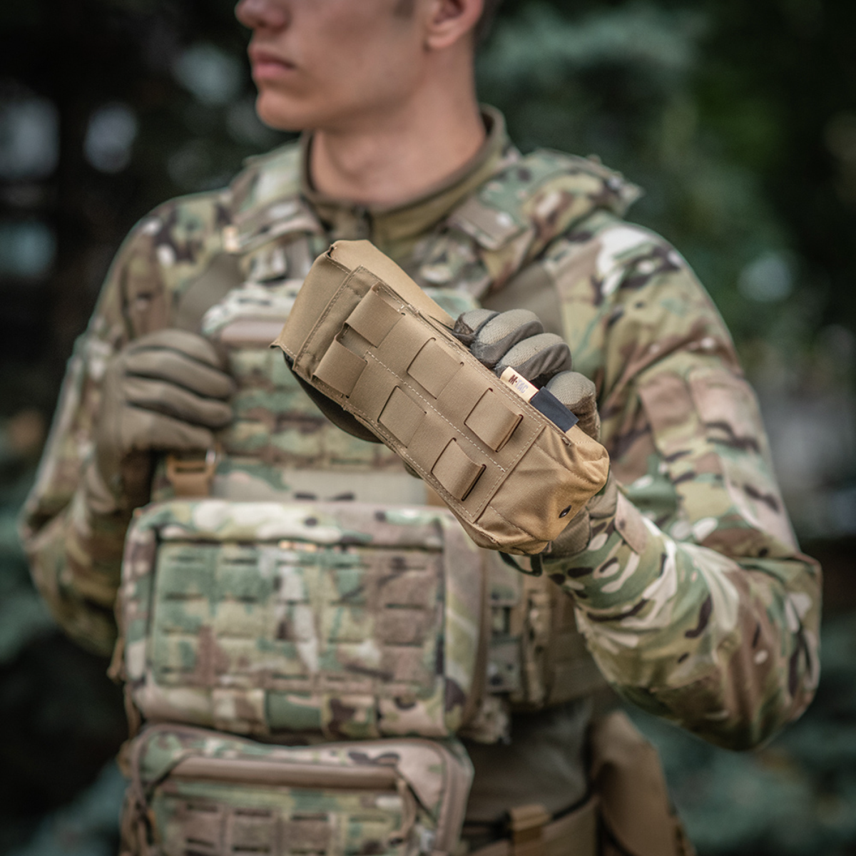 M-Tac Dubbelt Magasinväska med Fastex Stängning