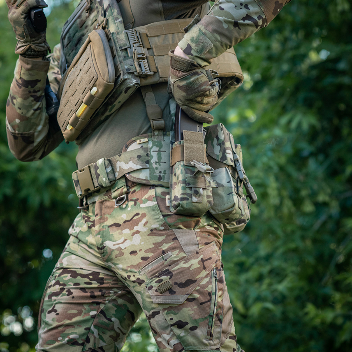 M-Tac Dubbelt Magasinväska med Fastex Stängning