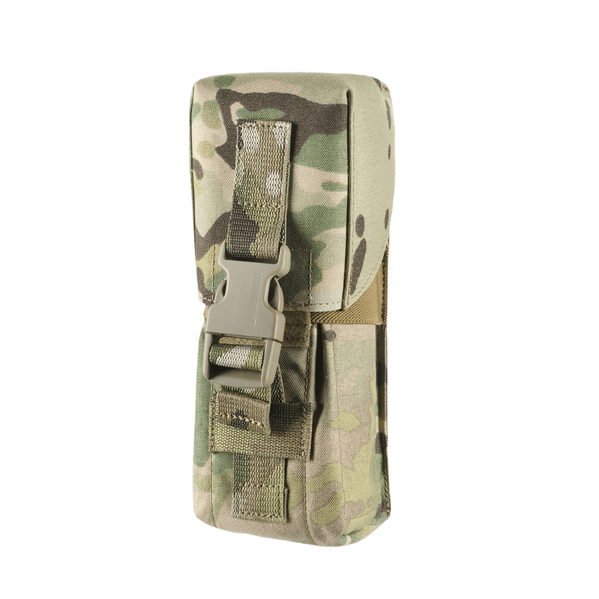 M-Tac Dobbelt Magasin Taske med Fastex Lukning i slidstærk Cordura 500D stof, designet til militær og outdoor-brug.