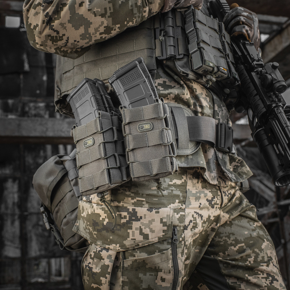 M-Tac öppen dubbel magasinficka för AK