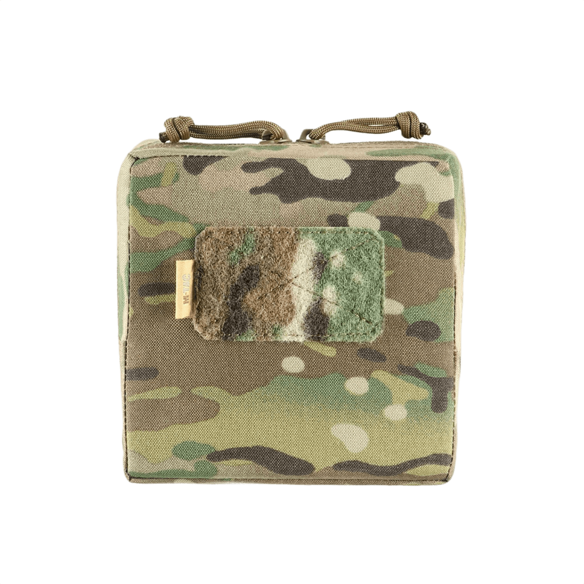 M-Tac Utility Pouch Elite Small i slidstærkt Cordura 500D med camouflagedesign og MOLLE-interface.