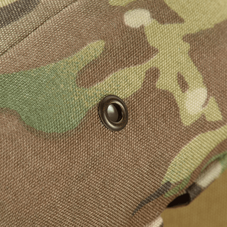 M-Tac Utility Pouch Elite Small camouflage close-up showing durable Cordura 500D fabric and MOLLE interface