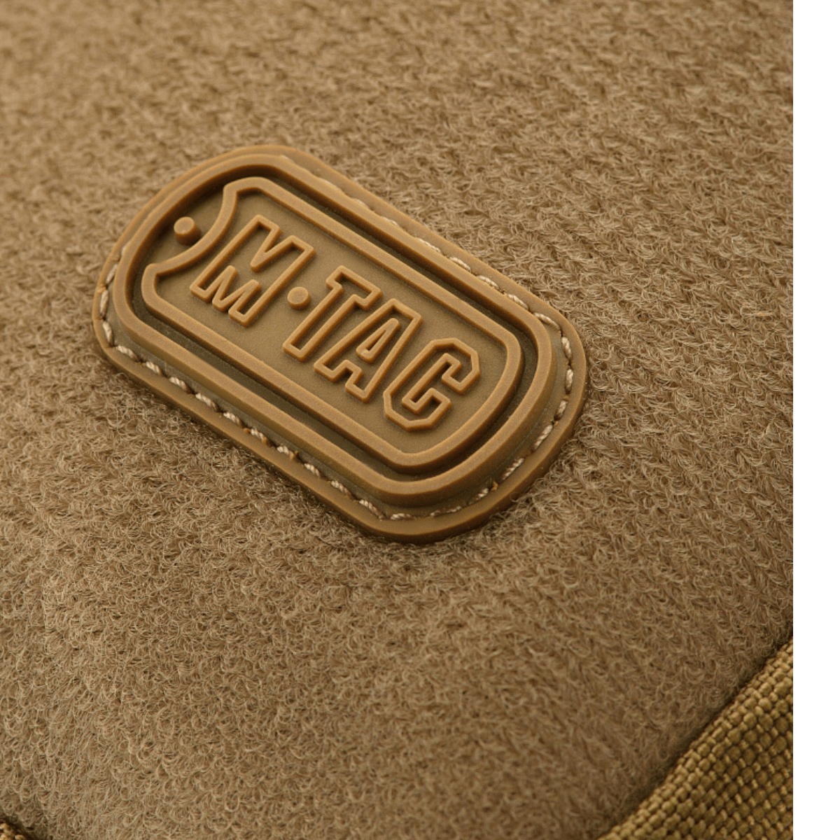 Nærbillede af M-Tac Carry Sling Taske Elite Gen.IV med Velcro, viser diskret design og højkvalitets materiale.