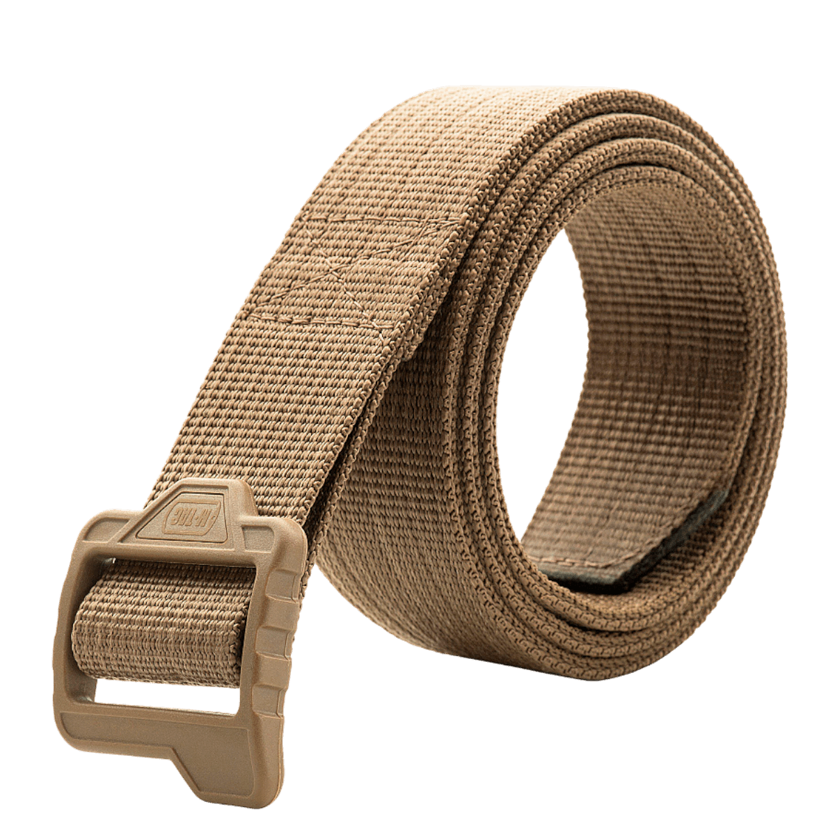 M-Tac Double Duty Taktisk Bælte i holdbart nylon med polymerspænde til langvarig brug og bære holstre eller tasker sikkert.