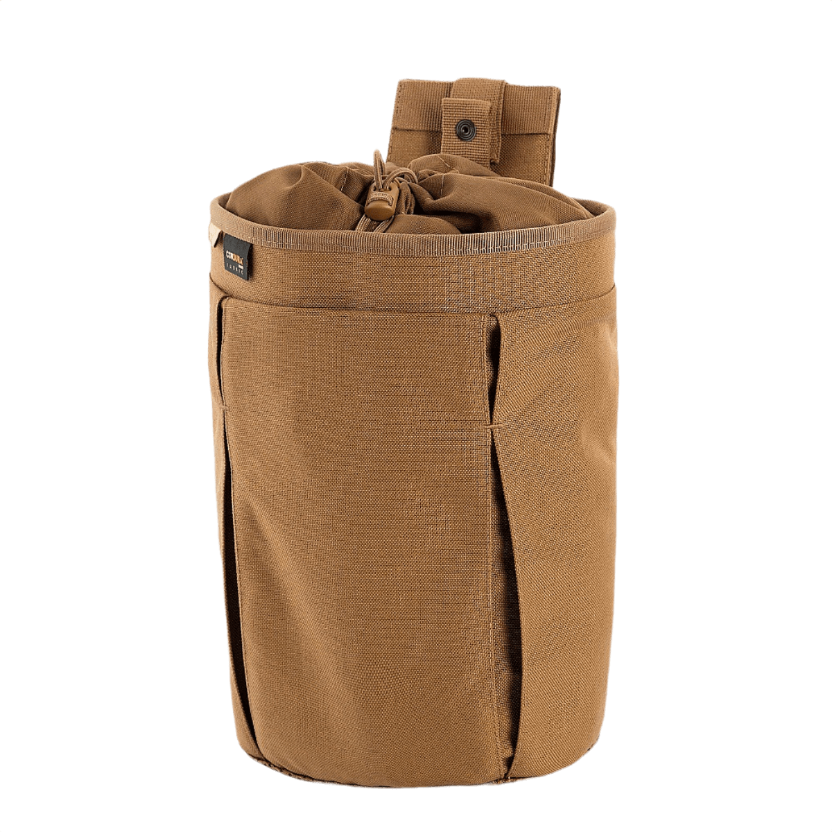 M-Tac Mag Drop Pouch Elite med hurtig-udløsningssystem og MOLLE-fastgørelse, designet til sikker opbevaring af magasiner.