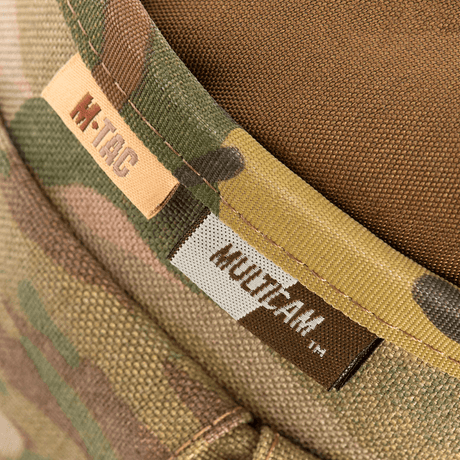 M-Tac Mag Drop Pouch Elite i kamouflagedesign med MOLLE-fästen, idealisk för snabb magasinväxling vid nödladdning