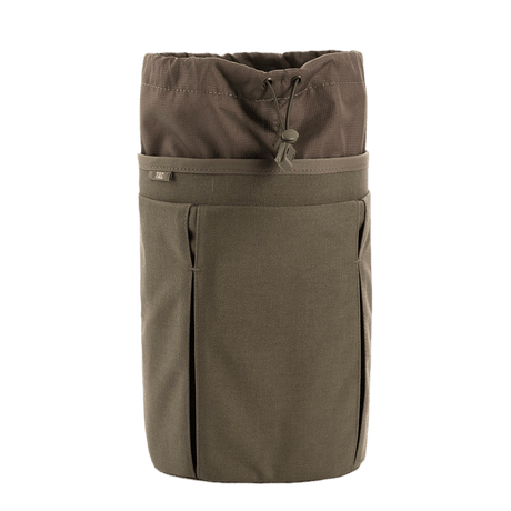 M-Tac Mag Drop Pouch Elite för snabb magasinväxling med MOLLE, armébrun färg, säker fastsättning av utrustning