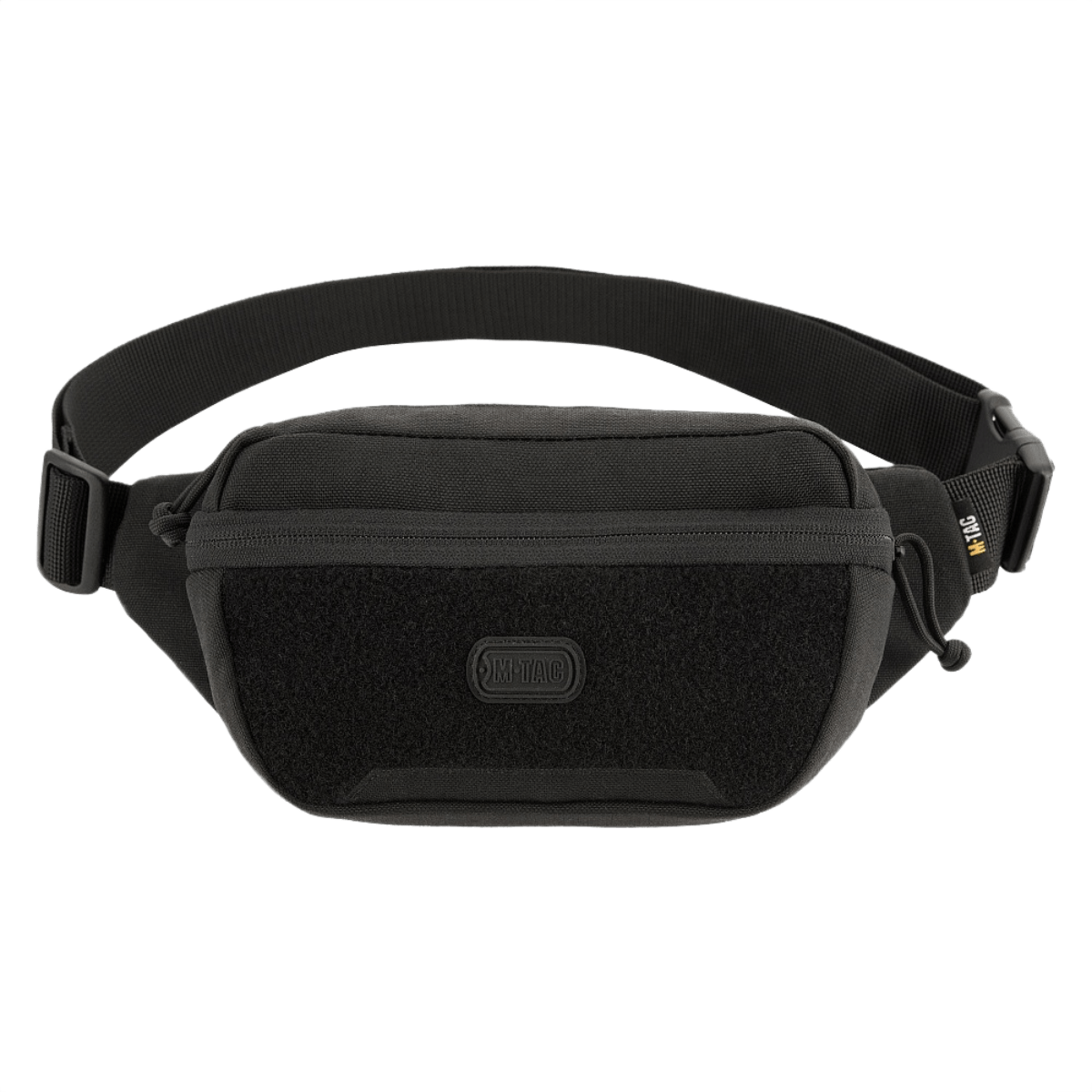M-Tac Tactical Waist Bag Gen.II Elite i sort, designet til taktisk brug. Bæltetaske fremstillet af slidstærk Cordura 1000D materiale.