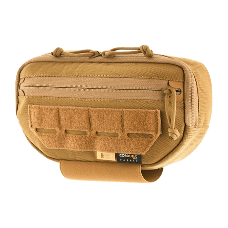 M-Tac Plate Carrier Lower Accessory Pouch Gen.II Elite i slitstarkt Cordura 1000D, funktionell väska för blixtsnabb åtkomst till utrustning.