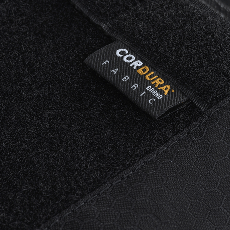 Närbild av Cordura-tygmärke på M-Tac Tactical Weapon Case Backpack 125 cm Elite Hex GEN.II