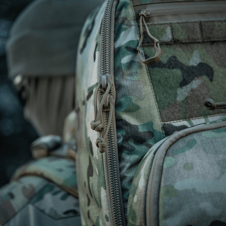 M-Tac Gun Backpack Case 125 cm Gen.II Elite i camouflagematerial, robust Cordura med praktisk dragkedjedetalj, designad för vapenskydd