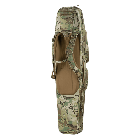 Camouflage M-Tac Gun Backpack Case 125 cm Gen.II Elite stående sedd från sidan