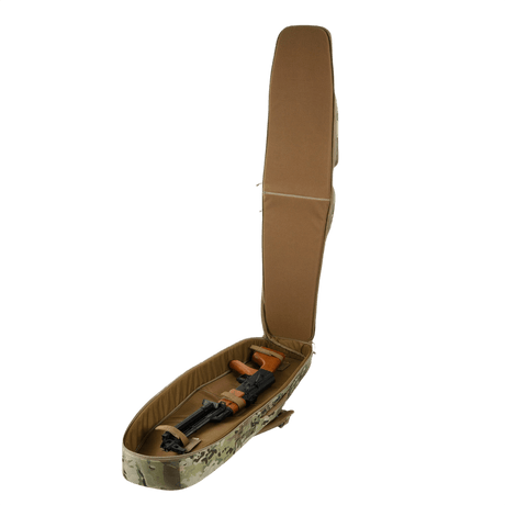 M-Tac Gun Backpack Case 125 cm Gen.II Elite öppnad med vapen inuti