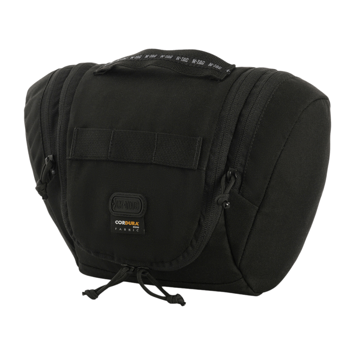 M-Tac Toilettaske Elite Gen.II i sort, kompakt og rummelig toilettaske til opbevaring af hygiejneartikler, perfekt til rejser.