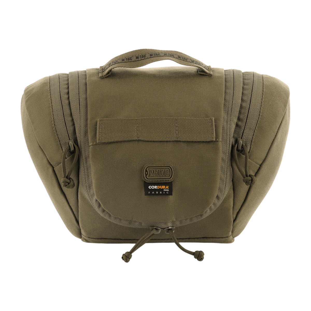 M-Tac Toilettaske Elite Gen.II kompakt rejsetaske til opbevaring af hygiejneartikler i olivengrøn farve.