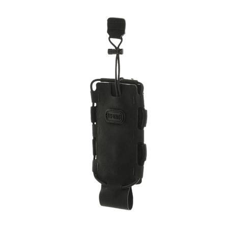 M-Tac Flaske Holder Elite med elastiska sidoband och MOLLE-fäste för flaskor, tillverkad av Cordura 500D, sedd från sidan