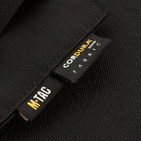 M-Tac Double Mag Pouch Hook Backed Magazine, tillverkad av slitstarkt CORDURA-tyg med märkning, designad för modulär förvaring