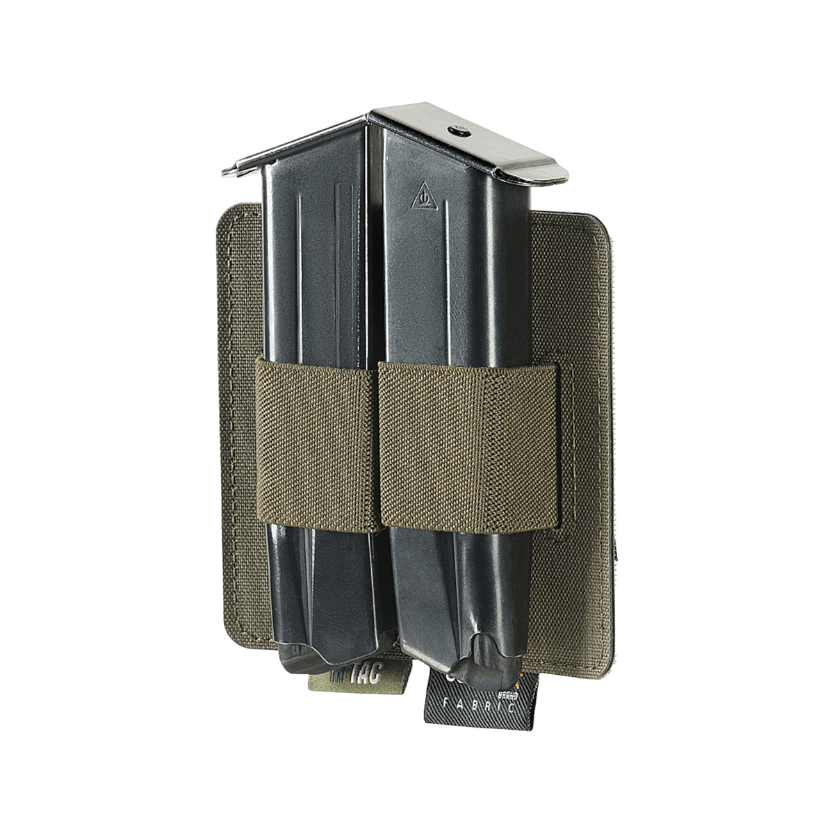 M-Tac Double Mag Pouch Hook Backed Magazine til opbevaring af magasiner med Velcro-fastgørelse i en M-Tac taske.