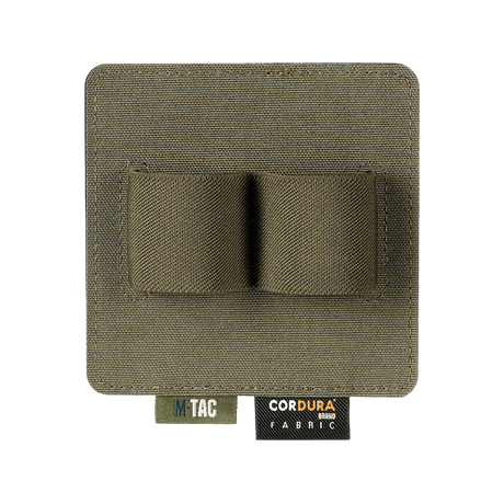 M-Tac Double Mag Pouch Hook Backed Magazine med justerbara fackdelare, designad för två pistolmagasin, kompatibel med Velcro-område.