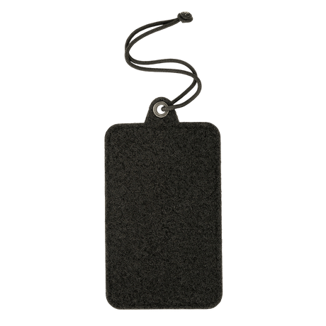 M-Tac Badge Holder – ID-kort och patch med Velcro och paracord för upphängning, idealisk för ID-kort och patchvisning, dimensioner 120 x 65 mm.