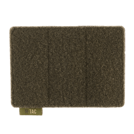 M-Tac Taktisk Morale Patch Display Board Hook og Loop Molle 120x85 med stabil plastbas för MOLLE-system och patchfäste.