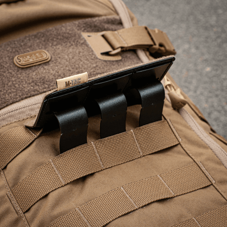 M-Tac Taktisk moralepatch-displaybräda hook & loop MOLLE 120x85 fäst på ryggsäck