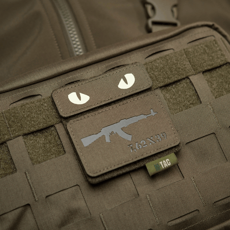 M-Tac-panel för patches på MOLLE 80x85 med hook & loop-ytan för patches och ID. Mått: 80 x 85 mm.