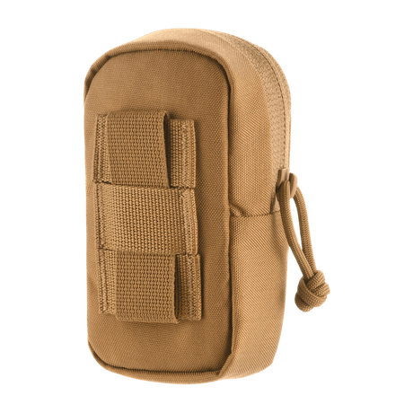 M-Tac PC Utility Pouch Elite i Cordura med MOLLE-interface och Velcro-panel. Idealisk för förvaring, färg brun, mått 13 x 6 x 3 cm