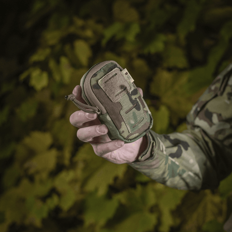 M-Tac PC Utility Pouch Elite - mångsidig Cordura-pouch med MOLLE-interface, perfekt för taktisk användning. Material: 500D Cordura. Mått: 13x6x3 cm
