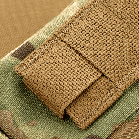 M-Tac PC Utility Pouch Elite med MOLLE-interface i robust Cordura, idealisk för taktisk användning. Detaljbild