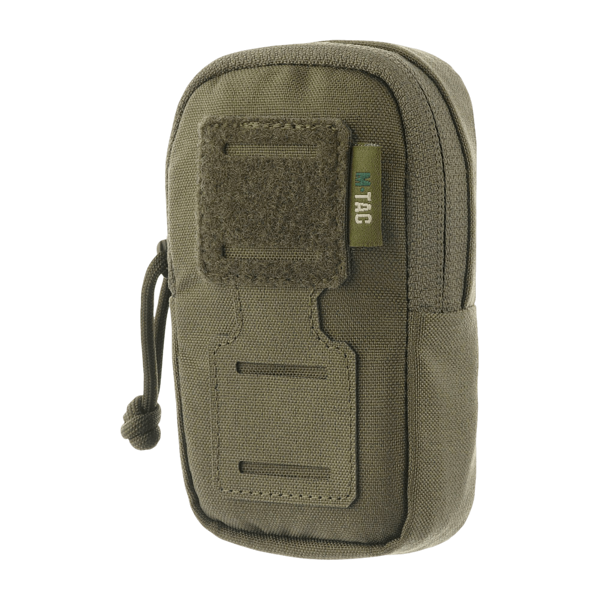 M-Tac PC Utility Pouch Elite, alsidig 500D Cordura-taske med MOLLE-interface og Velcro-panel, grøn farve