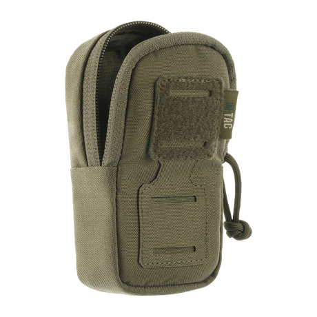 M-Tac PC Utility Pouch Elite i robust 500D Cordura, MOLLE-kompatibel med Velcro för patches, perfekt för organisering av småsaker