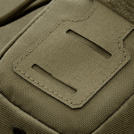 M-Tac PC Utility Pouch Elite i 500D Cordura med MOLLE-interface och Velcro-panel, perfekt för taktisk förvaring