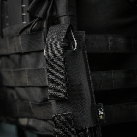 M-Tac Tourniquet Pouch Elastisk med MOLLE Gen.II fäst vid utrustning, tillverkad av Cordura med elastisk söm, 15 x 5 cm.