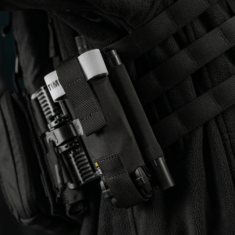 M-Tac Elastisk Tourniquet Pouch Molle Gen.III fäst på väst med bred elastik och snabåtkomstdesign, material Cordura Squadron.