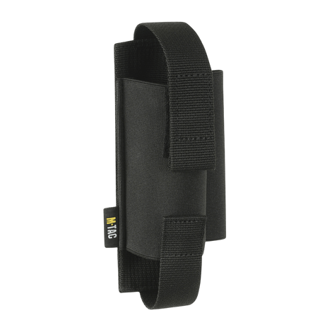 M-Tac Elastisk Tourniquet Pouch Molle Gen.III i svart Cordura Squadron med elastisk hållare och fixeringselement för säker förvaring.