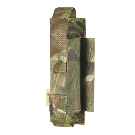 M-Tac elastisk tourniquetficka Molle Gen.III i kamouflage, slitstarkt Cordura Squadron, 15 x 5 cm, med elastiska remmar för säkring.