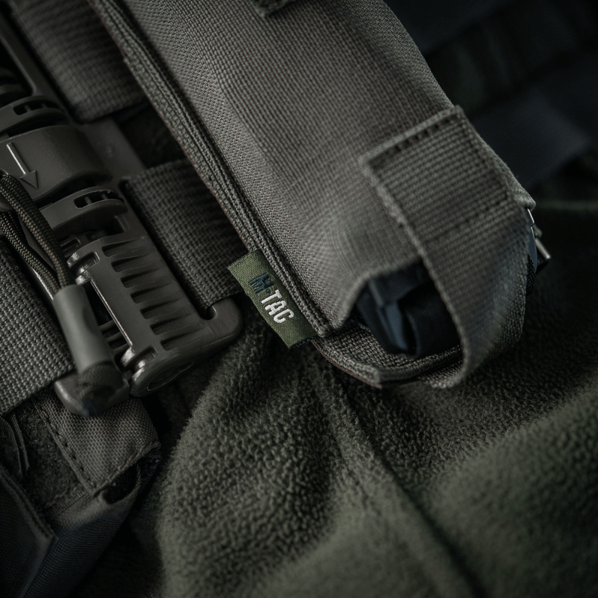 M-Tac Elastisk Tourniquet Pouch Molle Gen.III i Cordura Squadron materiale, 15x5 cm, med elastik til tourniquet og pen.