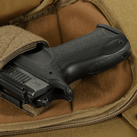 M-Tac Sphaera Hex Hardsling Taske Gen.II Elite med dold vapenbärning och dragkedjesystem, i robust Cordura och Hex polyester.