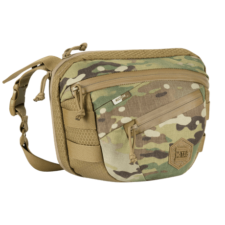 M-Tac Sphaera Hex Hardsling Taske Gen.II Elite i kamouflagemönster.