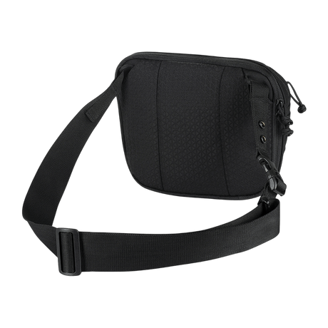 M-Tac Sphaera Hex Hardsling Taske Gen.II Elite med justerbar axelrem och kompakt design i svart Cordura och Hex-polyester material.