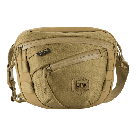 M-Tac Sphaera Hex Hardsling-väska Gen.II Elite - kompakt väska med dolt bärsystem och justerbar axelrem, lämplig för vardagsbruk.