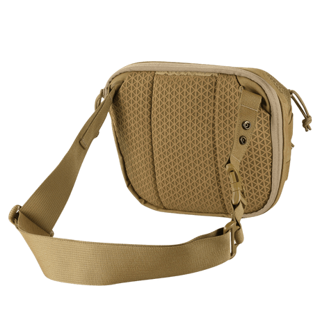M-Tac Sphaera Hex Hardsling-väska Gen.II Elite, kompakt Cordura-väska med justerbar axelrem och dolt bärfack.