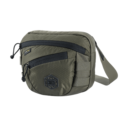 M-Tac Sphaera Hex Hardsling-väska Gen.II Elite, kompakt väska i Cordura och polyester med justerbar axelrem och flera fack.