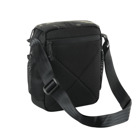 M-Tac Satellite Magnetväska Elite Hex i svart, multifunktionell organizer med justerbar rem och magnetisk Fidlock-låsning.
