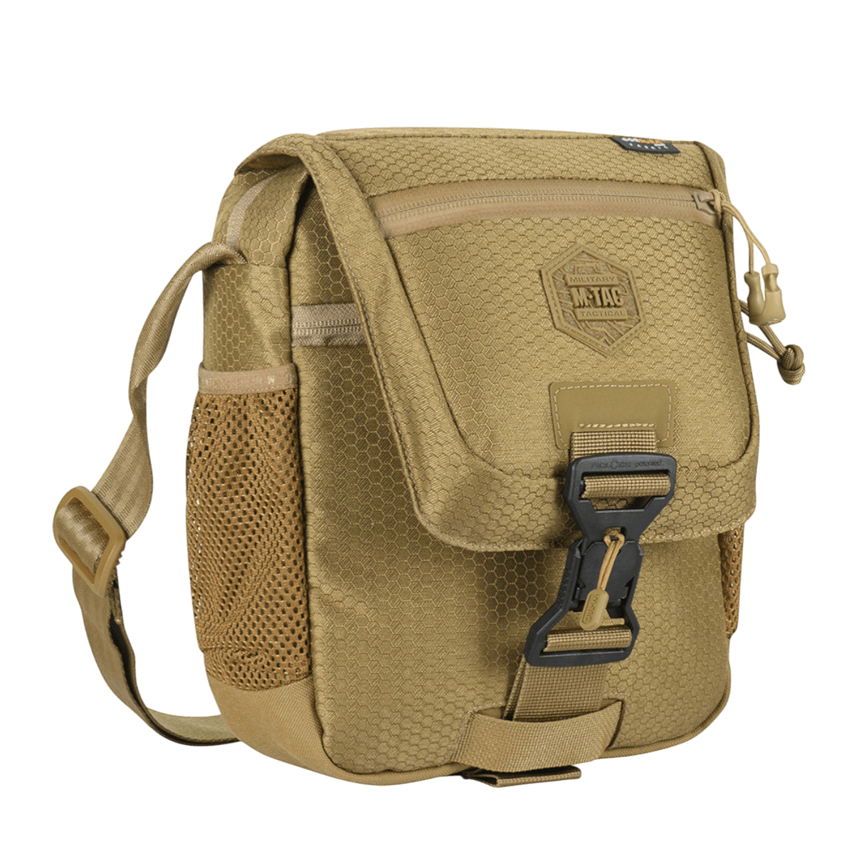 M-Tac Satellite Magnettaske Gen. II Elite Hex i slidstærk Cordura materiale, multifunktionel organizer til daglig brug og skjult bæring af våben.