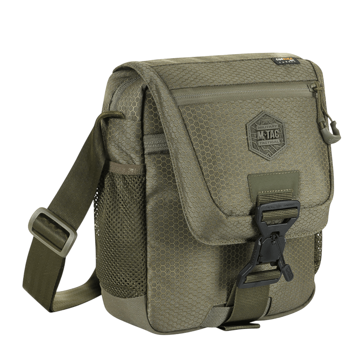 M-Tac Satellite Magnettaske Gen. II Elite Hex i Cordura Hex stof, perfekt til daglig brug og skjult våbenopbevaring.