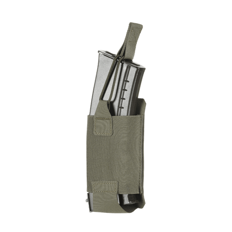 M‑Tac Elastisk Single Magazine Pouch Elite med Cordura 500D-material för AK/AR-magasin, monterad med MOLLE Laser Cut-system.