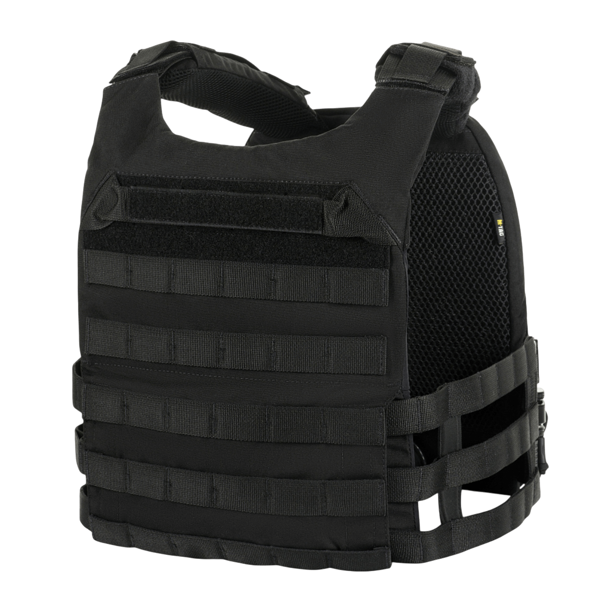 M‑Tac Plate Carrier Cuirass QRS Gen.II i Cordura 500D, sort moderne taktisk pladebærer med quick-release system og ergonomisk design.