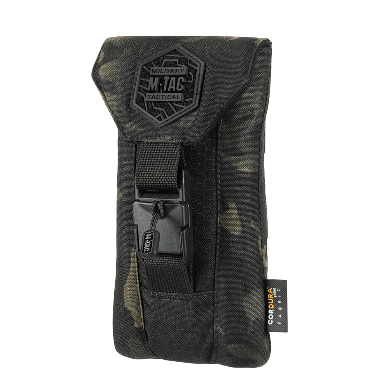 M-Tac Smartphone Lomme Elite Large Hex i sort CORDURA materiale.
